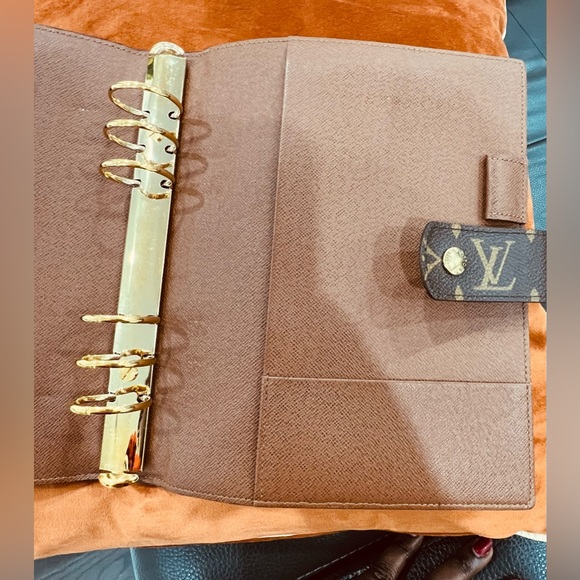 COPY - Authentic Louis Vuitton Monogram Agenda GM/ Large Ring Agenda Cover - Picture 6 of 16